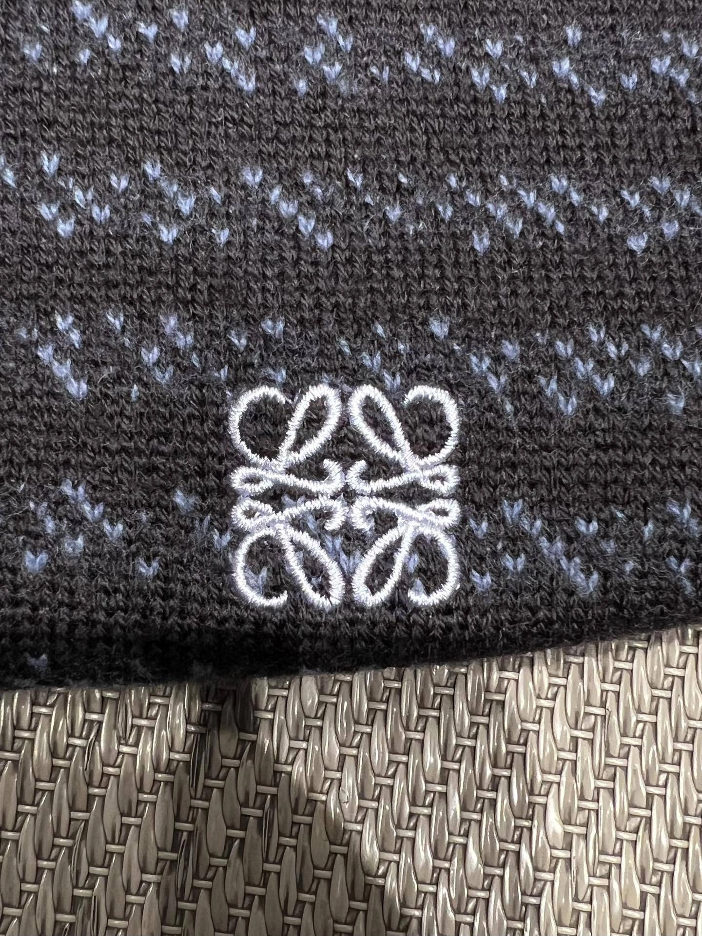 wg.luxury-- 8o5w5 wool Anagram embroidery item:E-F140L1906H